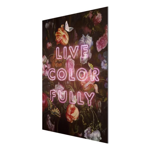 Aluminium Print - Jonas Loose - Live Color Fully - Hochformat 4:3