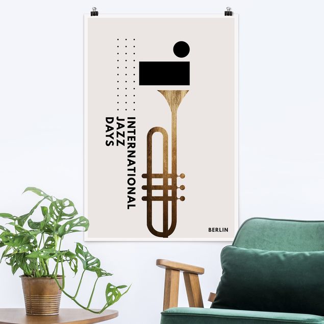 Poster Illustration Jazz Days Berlin