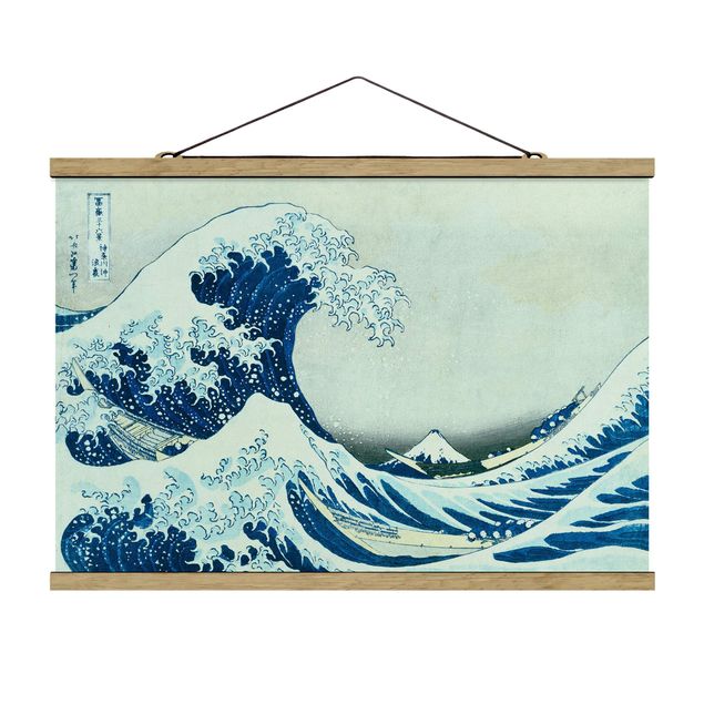 Kunstkopie Katsushika Hokusai - Die grosse Welle von Kanagawa
