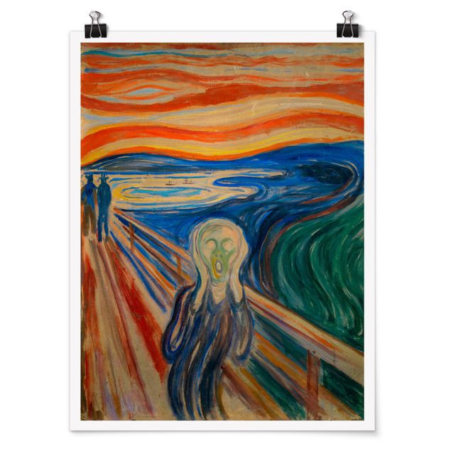 Kunstdrucke Poster Edvard Munch - Der Schrei