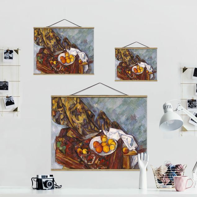 Wandbilder Kunstdruck Paul Cézanne - Stillleben Früchte