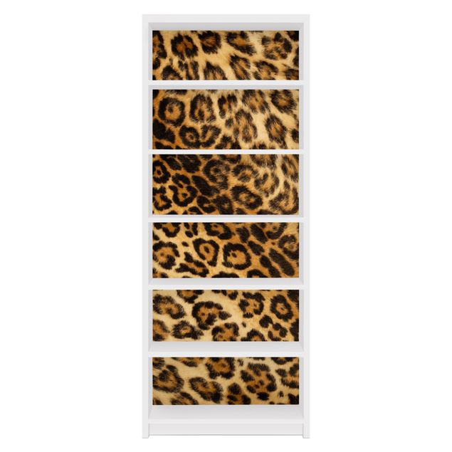 Möbelfolie für IKEA Billy Regal - Klebefolie Jaguar Skin