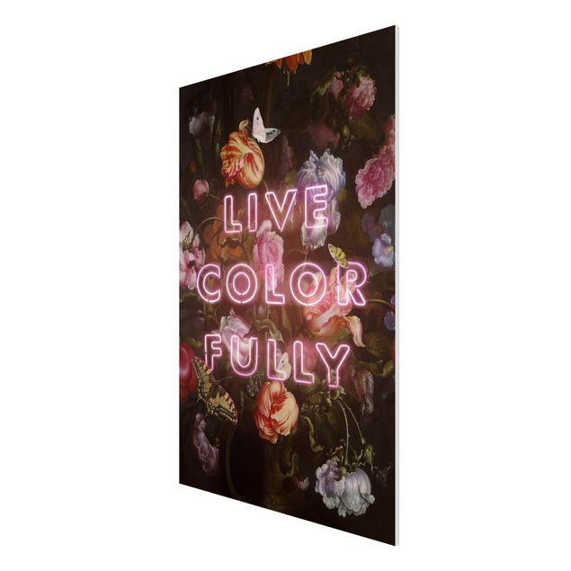 Forex Fine Art Print - Jonas Loose - Live Color Fully - Hochformat 3:2