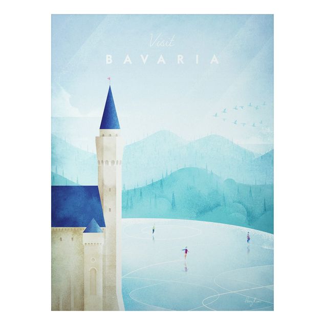 Wandbilder Reiseposter - Bavaria