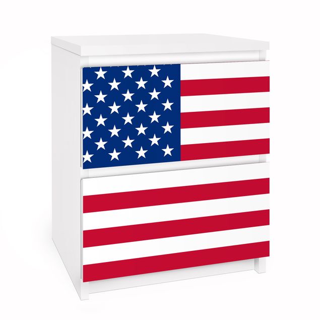 Selbstklebende Folie Wand Flag of America 1