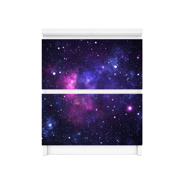 Klebefolie mit Sternen Galaxie