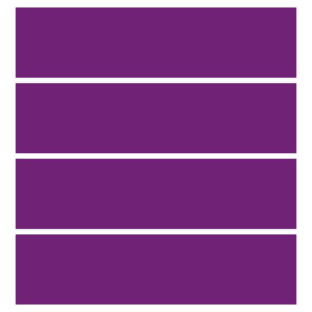 Malm Kommode Klebefolie Colour Purple