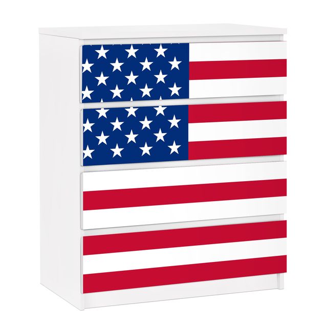Selbstklebende Folie Wand Flag of America 1
