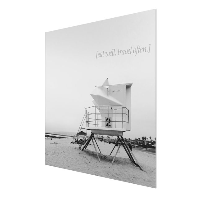 Aluminium Print - Lyrische Landschaften - Reise - Quadrat 1:1