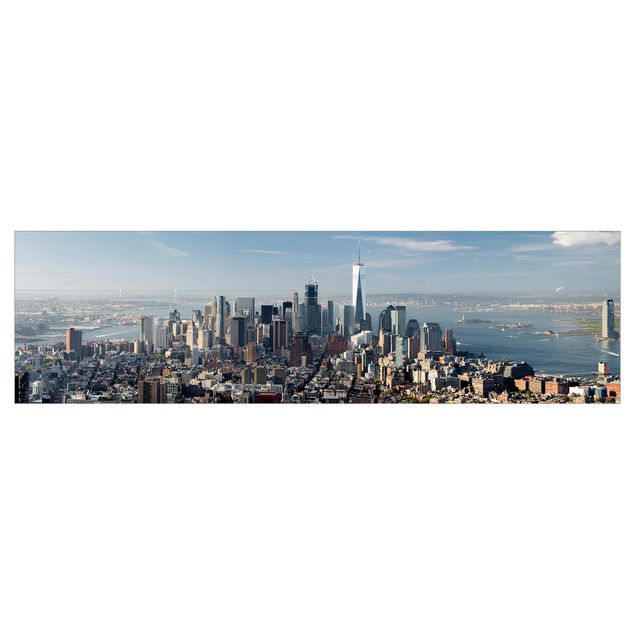 Selbstklebende Folie Blick vom Empire State Building