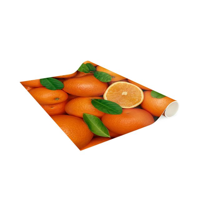 Teppich modern Saftige Orangen