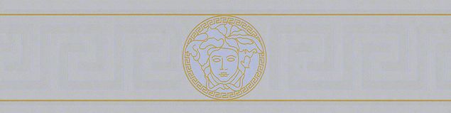 Tapete Versace wallpaper Versace 3 Greek in Metallic - 935225