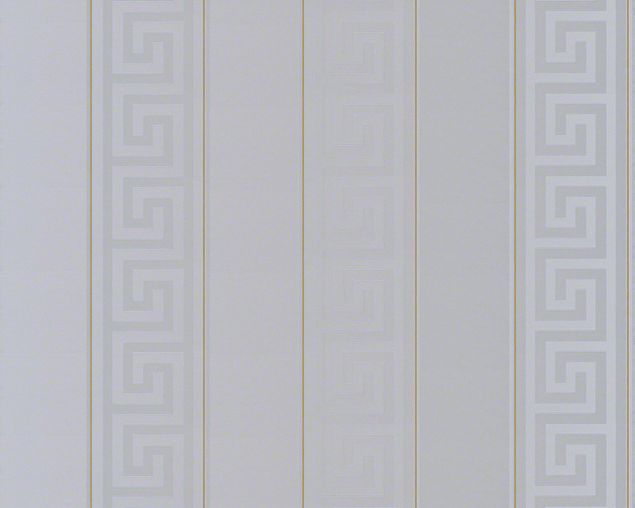 Tapeten Versace wallpaper Versace 3 Greek in Metallic - 935245