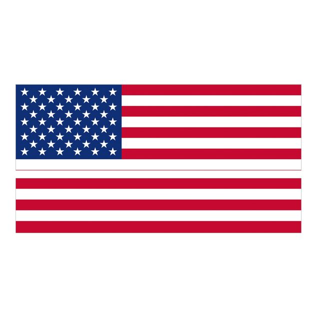 Selbstklebende Folie Fensterbank Flag of America 1