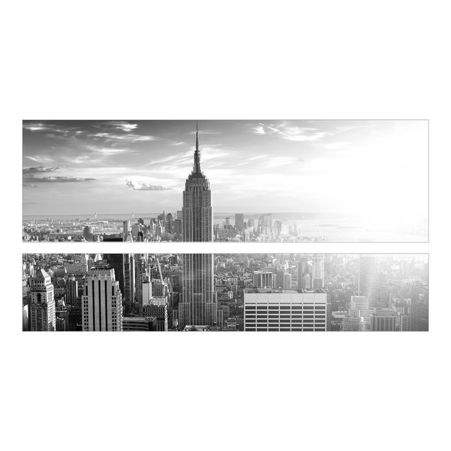 Klebefolie Malm Bett No.34 Manhattan Skyline Panorama
