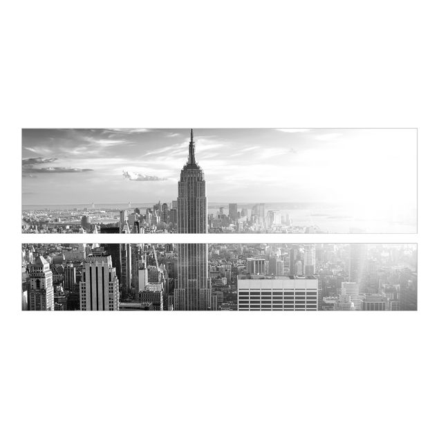 Möbelfolie Malm Bett No.34 Manhattan Skyline Panorama
