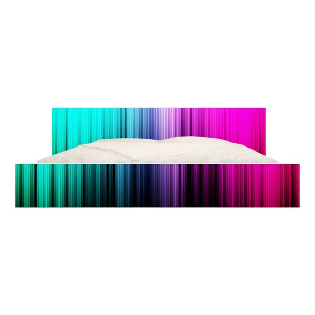 Selbstklebende Folie Fensterbank Rainbow Display