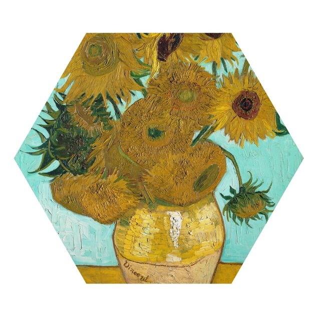 Schöne Wandbilder Vincent van Gogh - Vase mit Sonnenblumen