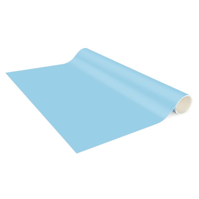 Moderner Teppich Pastellblau