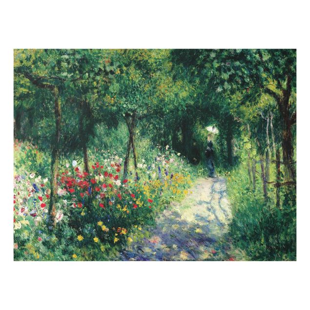 Spritzschutz Landhausstil Auguste Renoir - Frauen im Garten