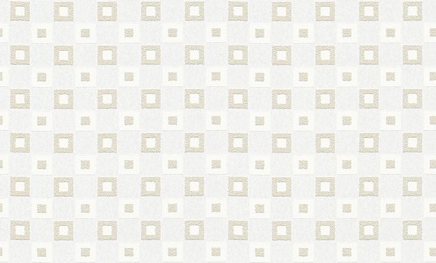 Geometrische Muster Tapete Architects Paper Meistervlies 2020 in Weiß Überstreichbar - 952516
