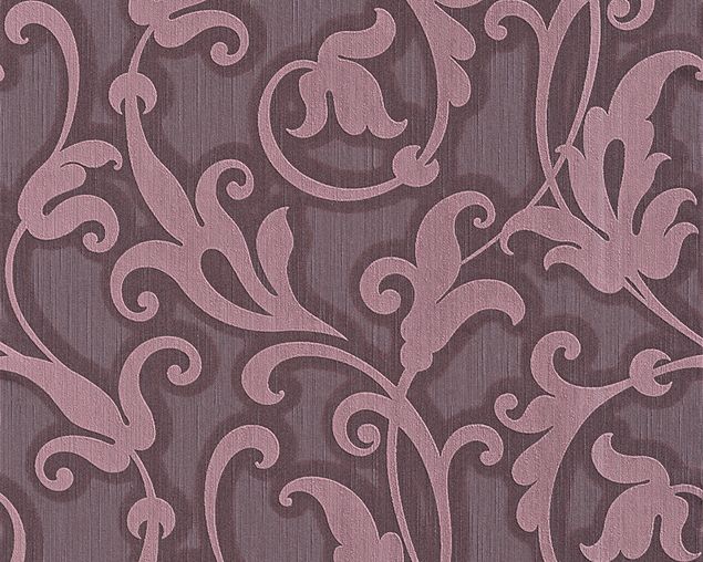 Tapete Architects Paper Tessuto in Metallic Violett - 954905