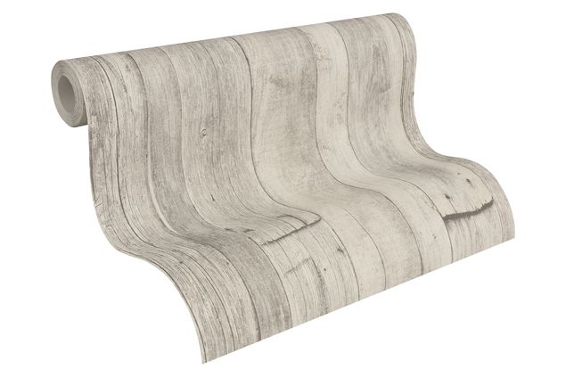 Mustertapete A.S. Création Best of Wood`n Stone 2nd Edition in Beige Creme Grau - 959311