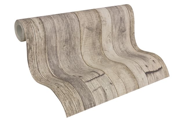 Tapeten Muster A.S. Création Best of Wood`n Stone 2nd Edition in Beige Creme Schwarz - 959312
