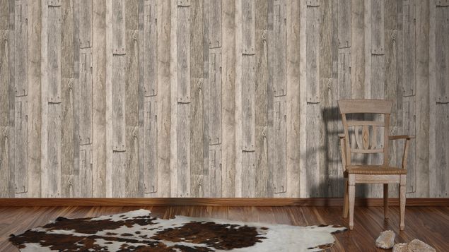 Tapete Landhaus A.S. Création Best of Wood`n Stone 2nd Edition in Beige Creme Schwarz - 959312
