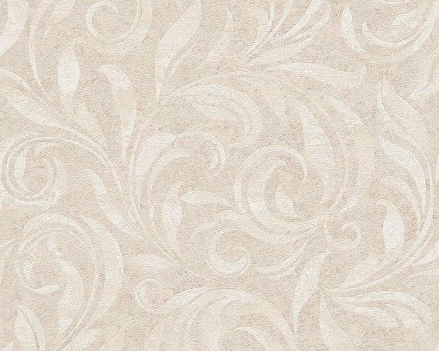 Tapete Architects Paper Nobile in Beige Creme Metallic - 959401