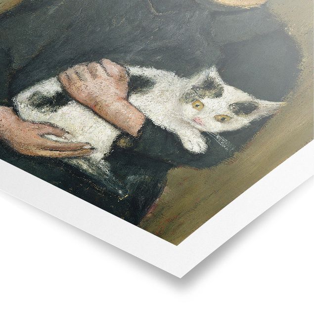 Bilder für die Wand Paula Modersohn-Becker - Knabe mit Katze