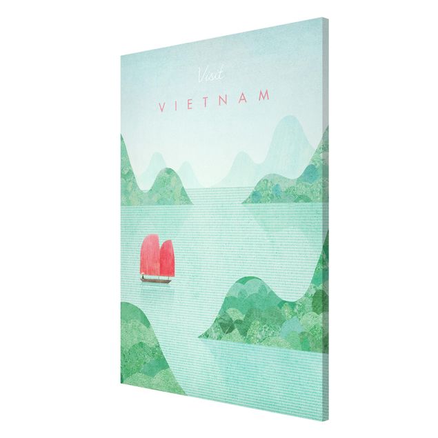 Bilder für die Wand Reiseposter - Vietnam