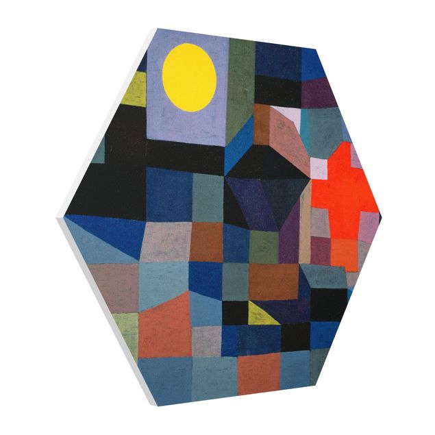 Forex Bilder Paul Klee - Feuer bei Vollmond