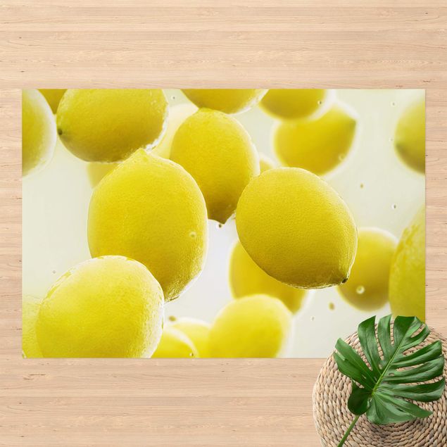 Aussen Teppich Zitronen im Wasser