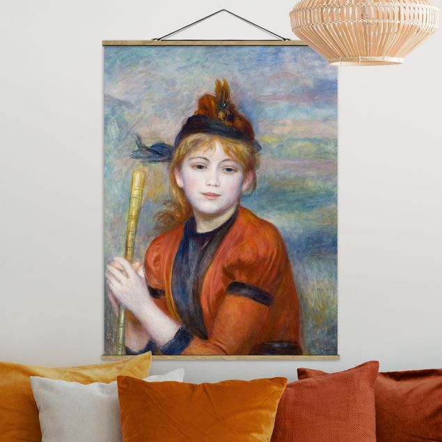 Impressionismus Bilder Auguste Renoir - Die Spaziergängerin