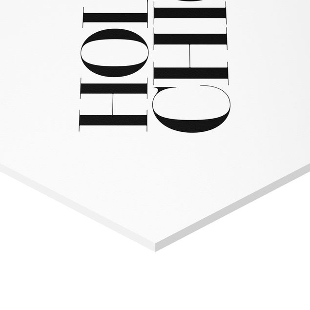 Hexagon Bild Forex 2-teilig - Holy Chic & Vogue