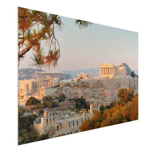 Bilder auf Hartschaumplatte Akropolis