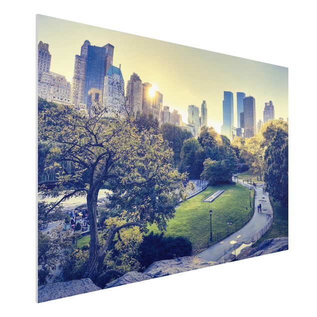 Bilder auf Hartschaumplatte Peaceful Central Park