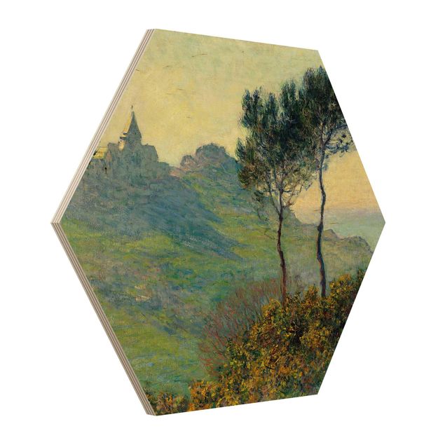 Bilder von Monet Claude Monet - Varengeville Abendsonne