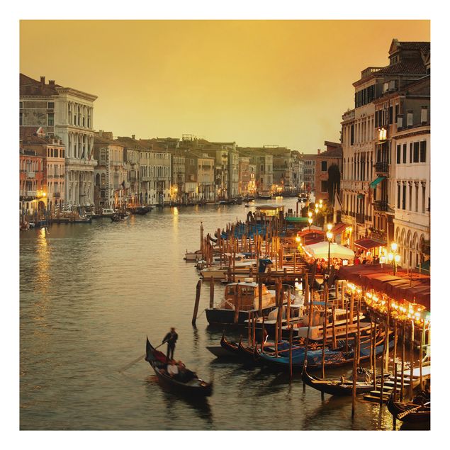 Alu Dibond Druck Großer Kanal von Venedig