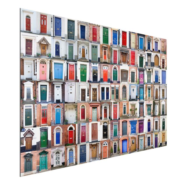 Wandbilder 100 Türen
