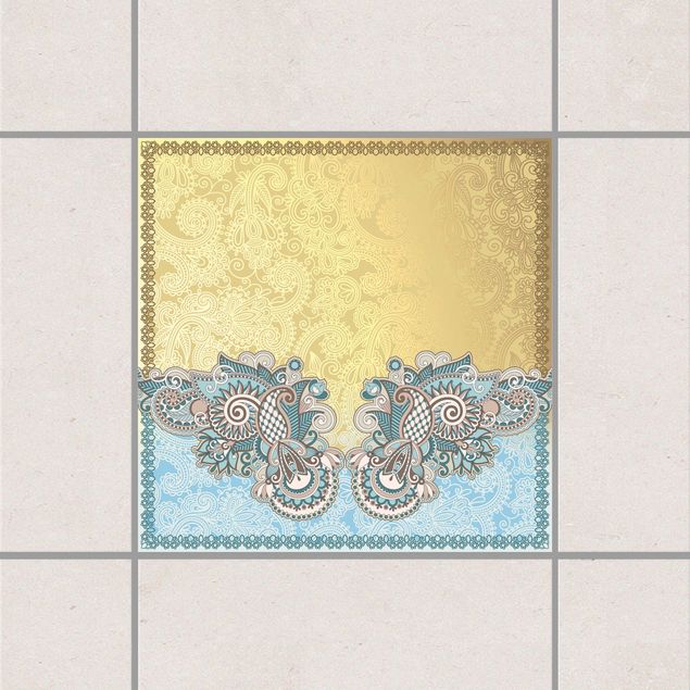 Fliesenaufkleber Muster Stamp Pattern