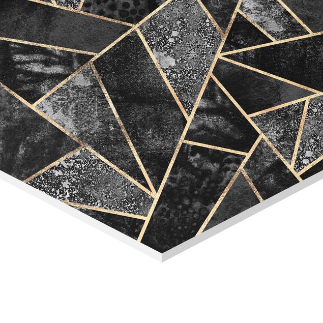 Hexagon Bild Forex - Graue Dreiecke Gold