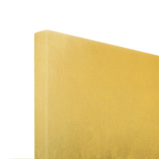 Moderne Leinwandbilder Wohnzimmer Abstrakter Goldener Horizont Schwarz Weiß