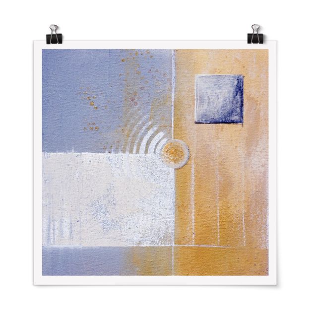 Poster - Pastel for your room - Quadrat 1:1