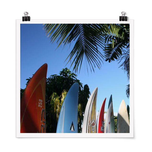 Poster - Surfers Paradise - Quadrat 1:1