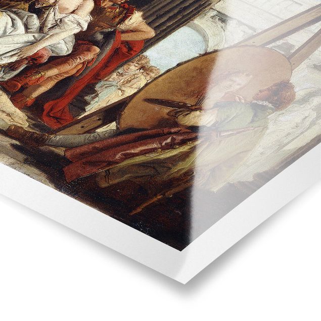 Poster Giovanni Battista Tiepolo - Alexander der Große