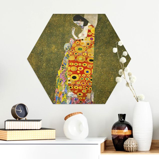 Jugendstil Bilder Gustav Klimt - Die Hoffnung II
