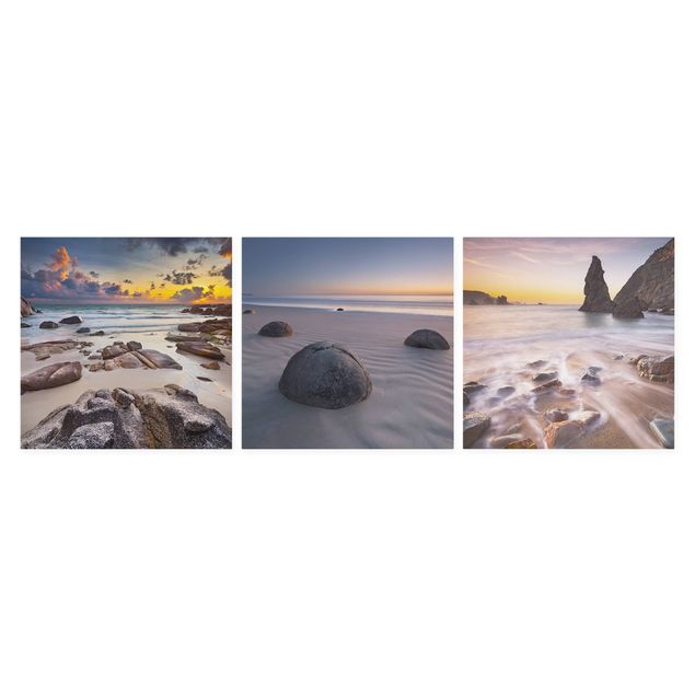 Bilder für die Wand Sonnenaufgänge am Strand