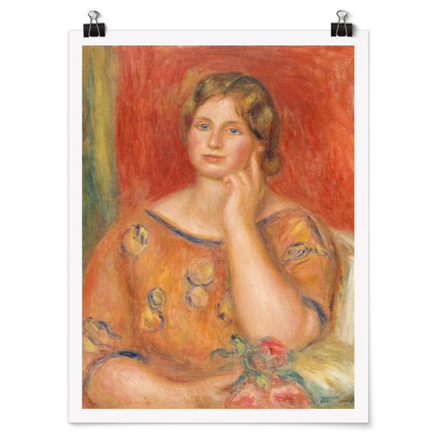 Kunstdrucke Renoir Auguste Renoir - Frau Osthaus